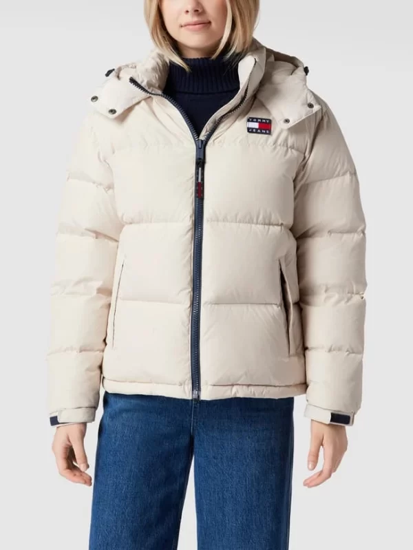 Tommy Jeans Daunenjacke Mit Label-Patch Modell ‘Alaska’ – Beige 5
