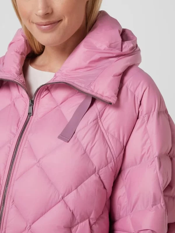 Windsor Daunenjacke Mit Kapuze – Rosa 4