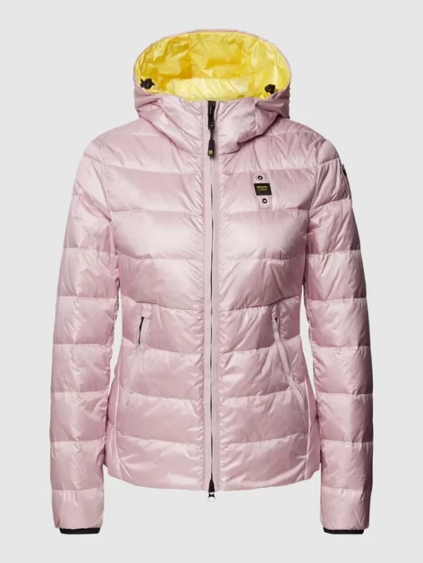 Blauer Usa Daunenjacke Mit Kapuze – Flieder 3