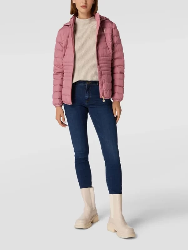 EA7 Emporio Armani Steppjacke Mit Label-Print Modell ‘GIUBBOTTO’ – Rosa 1