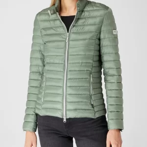 Frieda & Freddies Light-Steppjacke Mit Stehkragen – Winddicht – Lindgrün 13