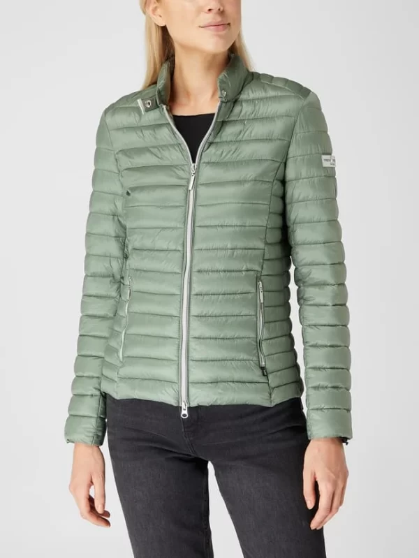 Frieda & Freddies Light-Steppjacke Mit Stehkragen – Winddicht – Lindgrün 5