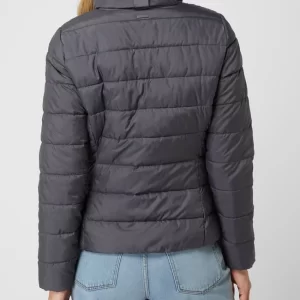 Tom Tailor Steppjacke Mit Stehkragen – Anthrazit 15