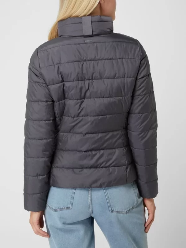 Tom Tailor Steppjacke Mit Stehkragen – Anthrazit 6