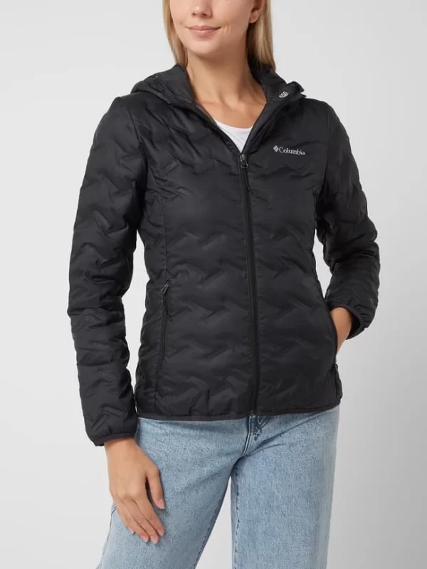 Columbia Daunenjacke Mit Kapuze – Schwarz 5