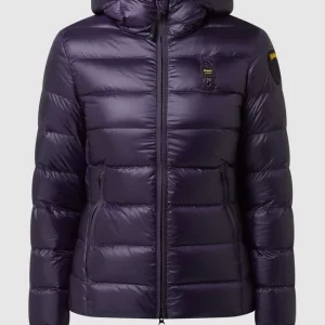 Blauer Usa Daunenjacke Mit Kapuze – Marineblau 9