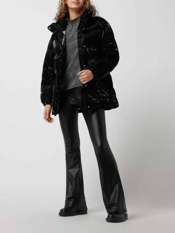 Mango Steppjacke Mit Wattierung Modell ‘Shark’ – Schwarz 1