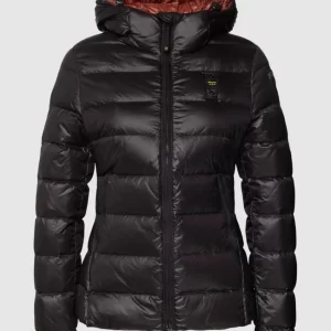Blauer Usa Daunenjacke Mit Kapuze – Schwarz 9