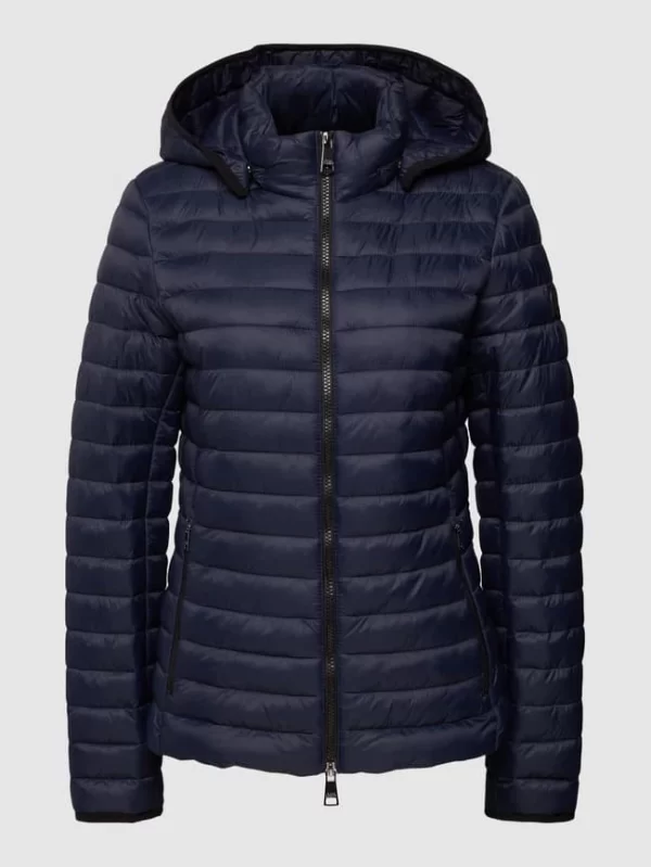 Fuchs Schmitt Steppjacke Mit Label-Patch – Marineblau 3
