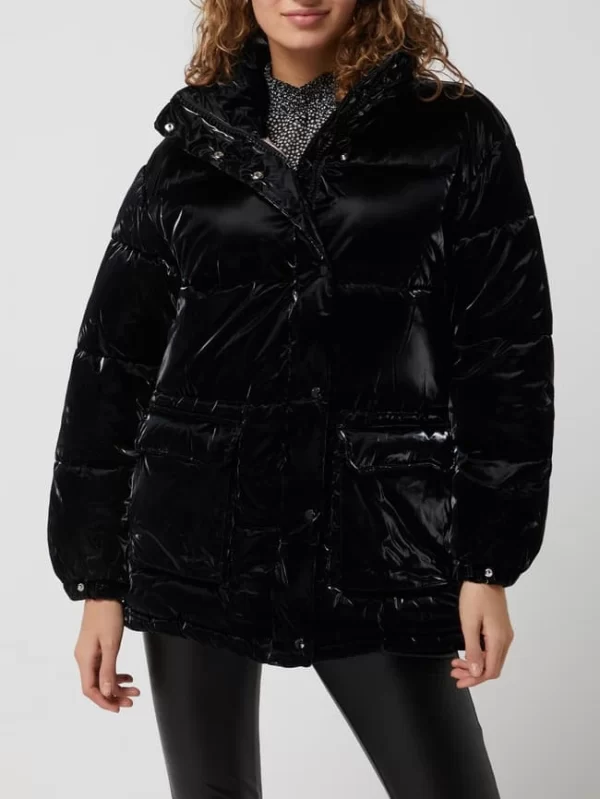 Mango Steppjacke Mit Wattierung Modell ‘Shark’ – Schwarz 5