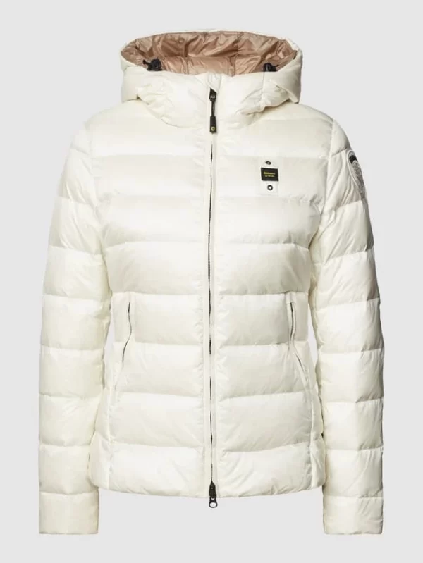 Blauer Usa Daunenjacke Mit Kapuze – Offwhite 3