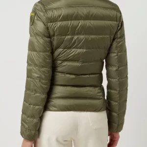 Blauer Usa Daunenjacke Mit Stehkragen – Olivgrün 15