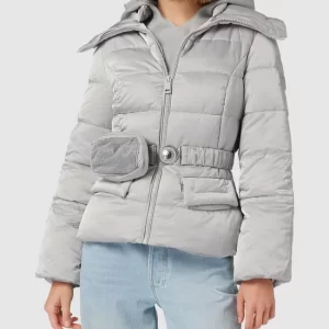 Guess Steppjacke In Glanz-Optik Modell ‘GLITZY PUFFA’ – Stein 13