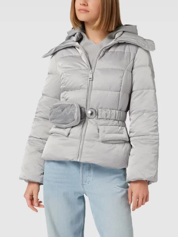 Guess Steppjacke In Glanz-Optik Modell ‘GLITZY PUFFA’ – Stein 5