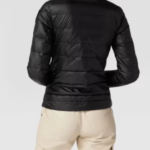 Blauer Usa Daunenjacke Mit Brand-Detail – Schwarz 15