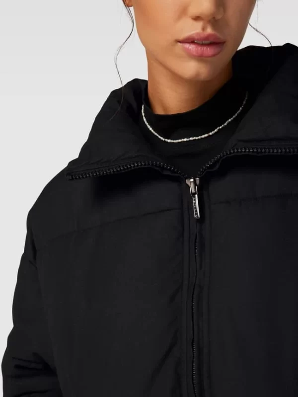 Pegador Oversized Steppjacke Mit Stehkragen Modell ‘GENEVA’ – Schwarz 4