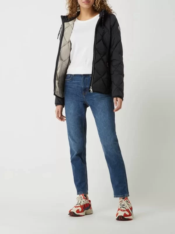 Fuchs Schmitt Light-Steppjacke Mit Kapuze – Marineblau 1