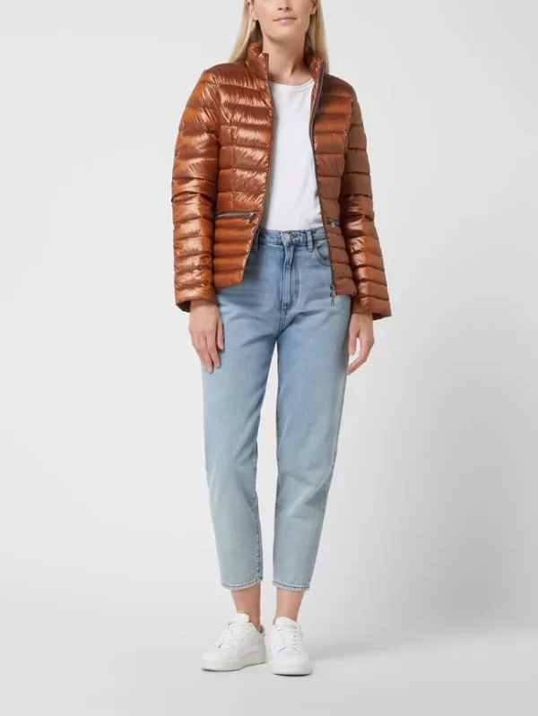 Beaumont Amsterdam Light-Daunenjacke Mit Stehkragen – Mittelbraun 1