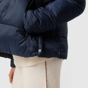 Mamalicious Umstands-Steppjacke Mit Kapuze – Marineblau 11