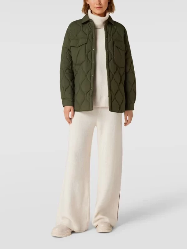 Jake*s Collection Steppjacke Mit Pattentaschen – Schilf 1