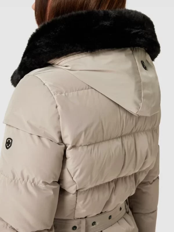 Wellensteyn Steppjacke Mit Kunstpelzkragen Modell ‘TIVANA 382’ – Sand 8