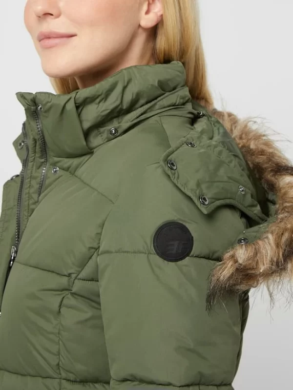 Icepeak Steppjacke Mit Abnehmbarer Kapuze – Grün 4