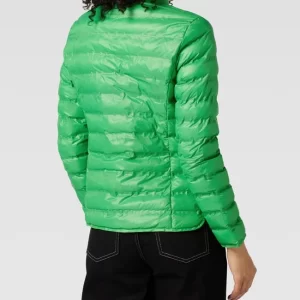 Blauer Usa Steppjacke Mit Label-Patch – Grün 15