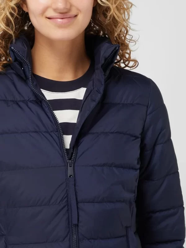 Tom Tailor Steppjacke Mit Stehkragen – Marineblau 4