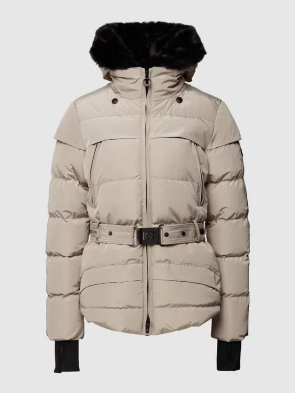 Wellensteyn Steppjacke Mit Kunstpelzkragen Modell ‘TIVANA 382’ – Sand 3