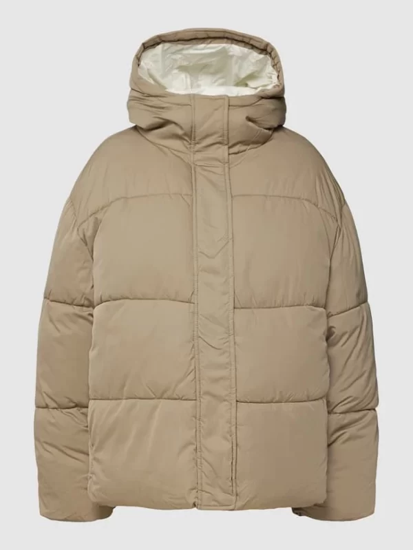 REVIEW Steppjacke Mit Kapuze – Lindgrün 3