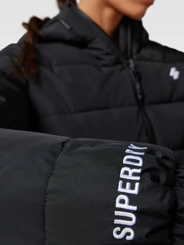 Superdry Steppjacke Mit Label-Stitching Modell ‘SPIRIT’ – Schwarz 4