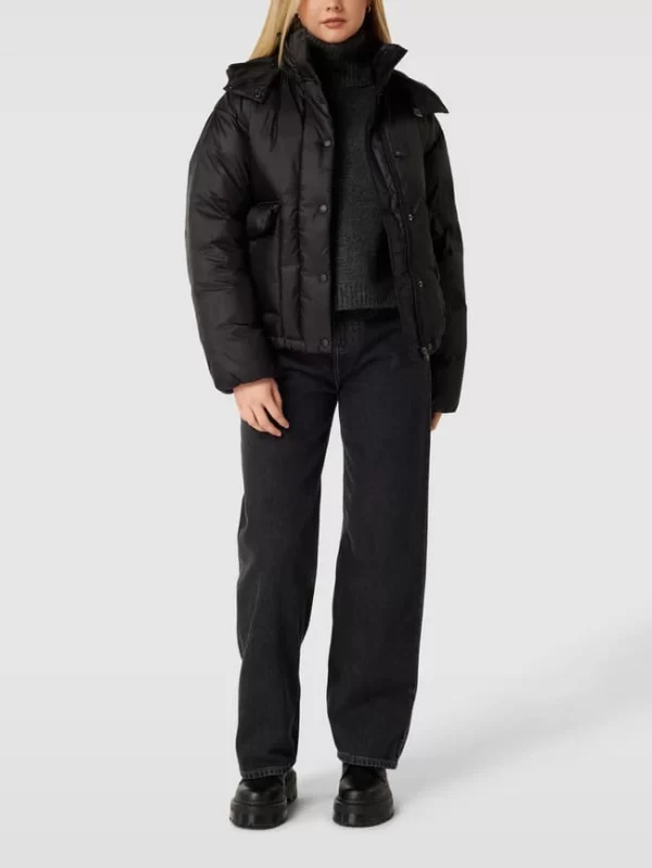 Levi’s® Daunenjacke In Stepp-Optik Modell ‘LUNA’ – Schwarz 1