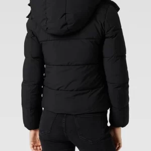 Calvin Klein Jeans Steppjacke Mit Abnehmbarer Kapuze – Schwarz 15