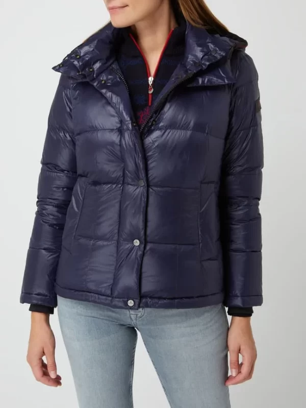 Peuterey Daunenjacke Mit Abnehmbarer Kapuze Modell ‘Bryce’ – Dunkelblau 5