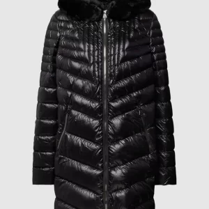 Betty Barclay Daunenjacke Mit Strukturmuster Modell ‘SOPO’ – Schwarz 9