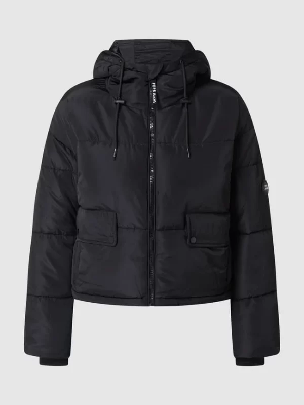 Pepe Jeans Steppjacke Mit Wattierung Modell ‘Amandine’ – Schwarz 3