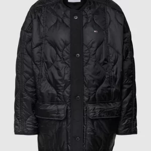 Tommy Jeans Oversized Steppjacke Mit Label-Stitching Modell ‘ONION QUILT’ – Schwarz 9