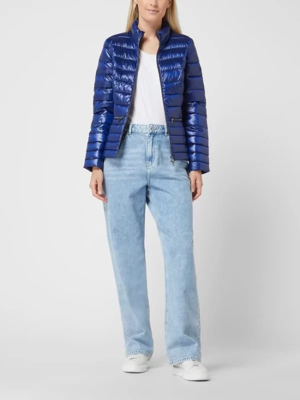 Beaumont Amsterdam Light-Daunenjacke Mit Stehkragen – Blau 1