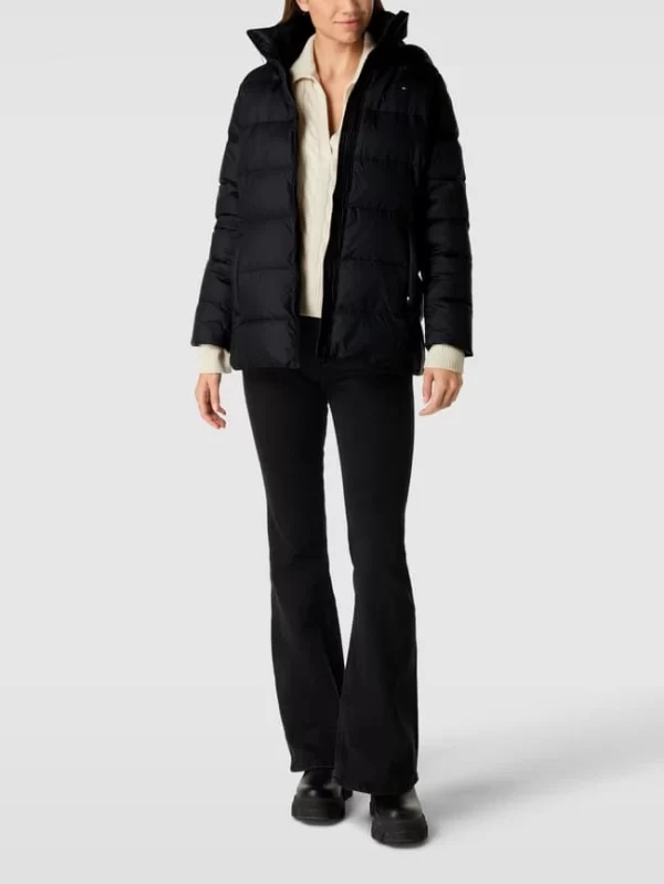 Tommy Hilfiger Daunenjacke In Stepp-Optik Modell ‘BAFFLE’ – Schwarz 1
