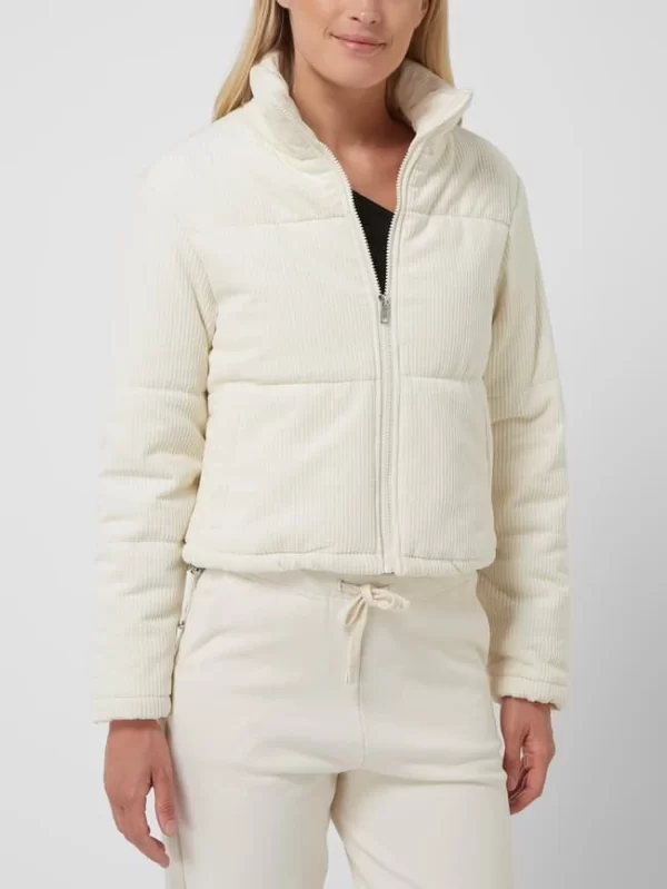 URBAN CLASSICS Jacke In Cord-Optik Modell ‘Puffer’ – Ecru 5