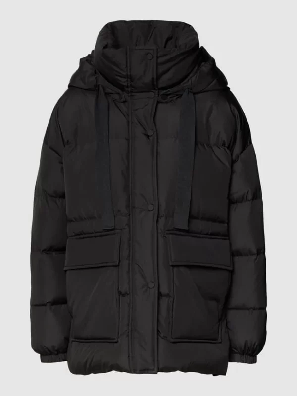 Marc O’Polo Oversized Daunenjacke Mit Stehkragen – Schwarz 3