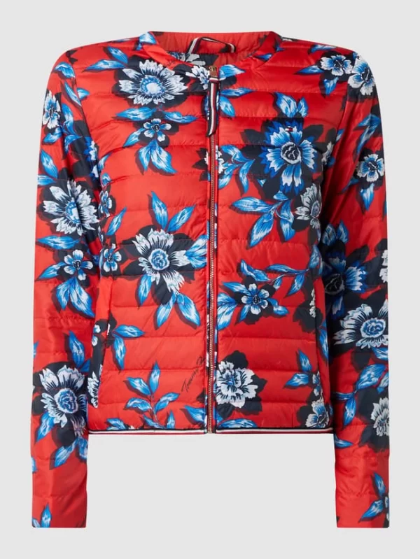 Tommy Hilfiger Daunenjacke Mit Stehkragen – Wasserabweisend – Rot 3