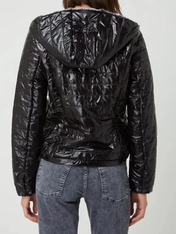 Freaky Nation Steppjacke Mit Kapuze – Schwarz 6