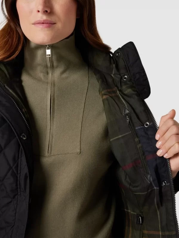 Barbour Steppjacke Mit Brand-Stitching Modell ‘MILLFIRE’ – Schwarz 4