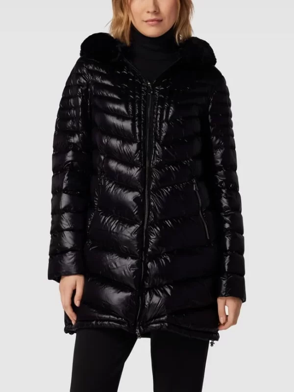 Betty Barclay Daunenjacke Mit Strukturmuster Modell ‘SOPO’ – Schwarz 5