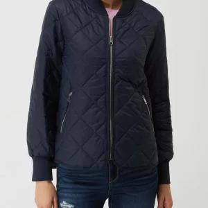 Esprit Collection Steppjacke Mit Stehkragen – Marineblau 13