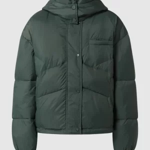 American Vintage Steppjacke Mit Kapuze – Grün 9