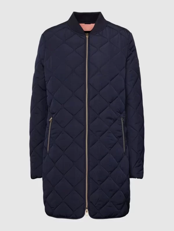 Christian Berg Woman Selection Steppjacke Mit Stehkragen – Dunkelblau 3