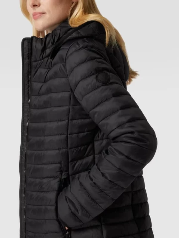 Fuchs Schmitt Steppjacke Mit Label-Patch – Schwarz 4