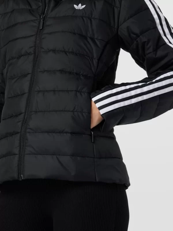 Adidas Originals Steppjacke Mit Kapuze Modell ‘SLIM JACKET’ – Schwarz 4